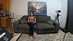 Gracie Mayy in POV casting interview