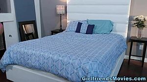 lesbian milf with big tits fingering and orgasming hard during oral play