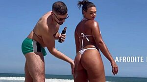 Afrodite Sucks Dick On Barra Da Tijuca Beach