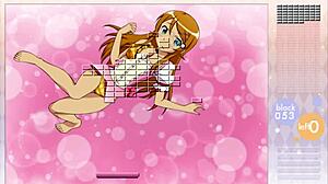 kousaka kirino strips during arkanoid gameplay 😘