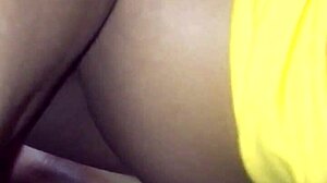 Wow, teen ebony takes black dick in wild POV!