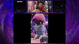 marie and callie take turns riding a creamy cock