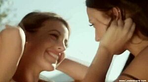 brunette, redhead, blonde babes use strapons and toys in sensual play 😍