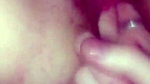 watch her finger pussy as i stuff dildo.