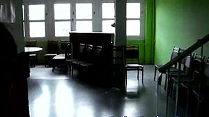 Muscular Dyke Pussylicked After Wrestling