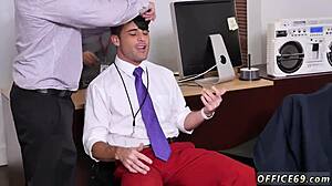 Straight Man Gets His First Gay Blowjob from Lance