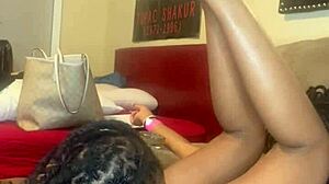 Is brown sugar's sloppy pussy muff diving with tattooed ebony teen hot?