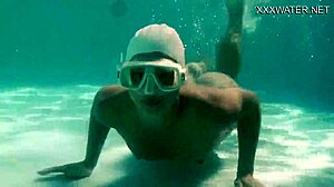 Masturbating Naked Babe Petite 18+ Brunette Pornstar!