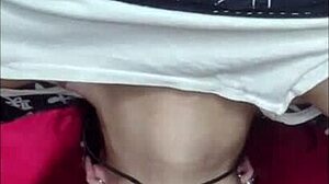 Watch White Moon deepthroat that big cock like a submissive teen slut