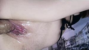 Russian Chick Groans In Passionate Orgasm