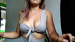 Secret Homemade Video Found On Stepsister's Phone Featuring Blonde With Big Ass