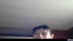 Is that crazy stepmom masturbating on cam for us?