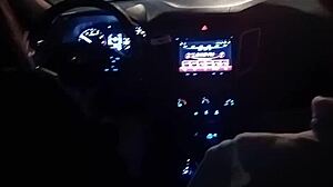 I, Bruna Silva, have my first hotwife encounter with spitting and blowjobs