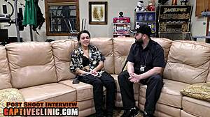 i saw mara luv get strip searched by two male police at rikers island.