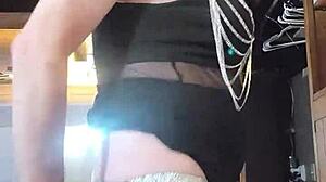 Modeling new panties for you