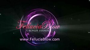 watch this babe sparkle and spit while blowing cock romantically?