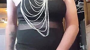 Modeling new panties for you