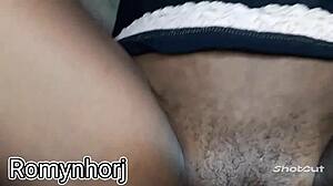 Young Girl's Shaved Pussy Stretched by Friend's Big Cock