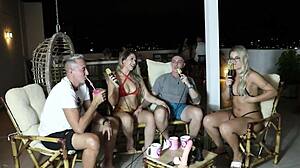 Only thing set is who we’re with, wildest fetish was farting - Elo Cardone, Victor Mustang in Sheer Red