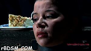 Clamped chick experiences toy discipline intriguingly