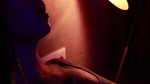 Hot Tattooed Girl Masturbates Softly