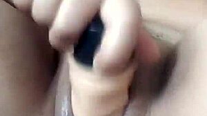 Pornstar Poosoo cums hard in intense scene.