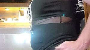 Modeling new panties for you