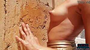 petite latina katherinne sofia strips bare for playboy! 🔥