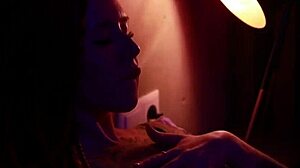 Hot Tattooed Girl Masturbates Softly