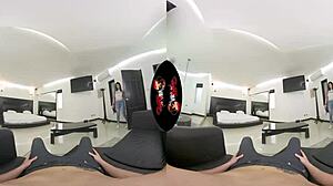 Vrlatina com features sexy ass cute face babe in stunning 5k vr, reality at its finest