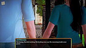 My new family 388 with brunette milf and teen playing game