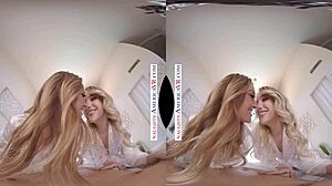 naughty america vr with two chicks kenna james and veronica weston