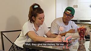 i can't believe my classmates got me into these dirty adult games on the sofa