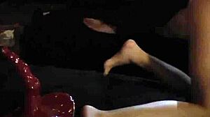 Threeway lesbian action with deep ass rimming surprises