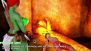 Mistress Orc Appears in Breeding Island Ep 23