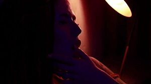 Hot Tattooed Girl Masturbates Softly