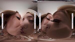 naughty america vr with two chicks kenna james and veronica weston