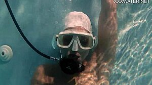 Masturbating Naked Babe Petite 18+ Brunette Pornstar!