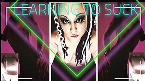 Horny Stepsister Teaches You to Suck Cock for Her Viewing Pleasure