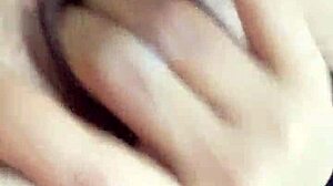 Homemade First Time Solo Orgasm With Natural Tits And Legs