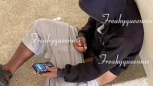 caught my tenant masturbating so i asked him to fuck me