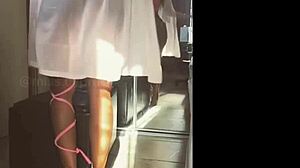 why is she shaking her ass?