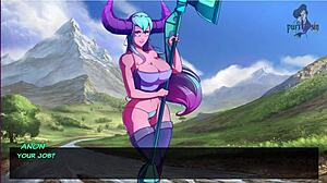 Rough outdoor sex against rocks