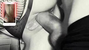 russian beauty enjoys fresh sperm after a stormy fuck