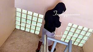 caught my tenant masturbating so i asked him to fuck me