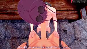 i watch kafka fucking hard in honkai star rail. ahegao sex pov on fantasyking3