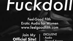 my fuckdoll gets rough pussy lickin and sex with monster cock