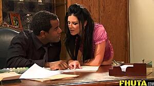 brunette milf india summer craves a bbc anal