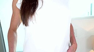 sofie marie swallows big cock cum with big tits