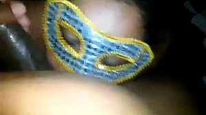 LATINA SUCKS DICK, SWALLOWS MILK ON HALLOWEEN!